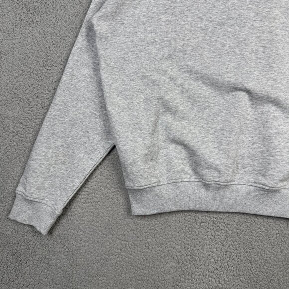 Gym Shark Sweater Mens Size Medium Gray Heathered Rest Day Essential Crew NWT - Picture 8 of 15